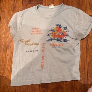 Urban Outfitters Light Blue Tee